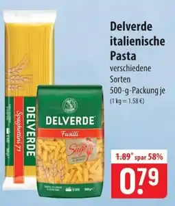 Famila Nord Ost Delverde italienische Pasta Angebot