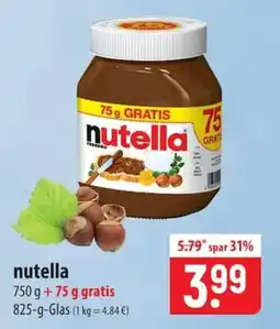 Famila Nord Ost nutella Angebot