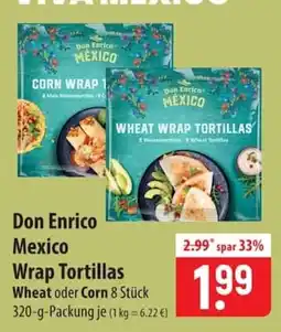 Famila Nord Ost Don Enrico Mexico Wrap Tortillas Angebot