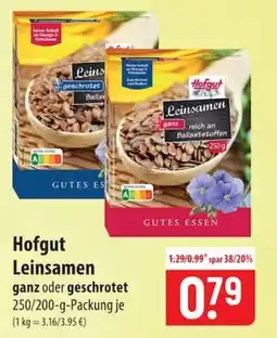 Famila Nord Ost Hofgut Leinsamen Angebot