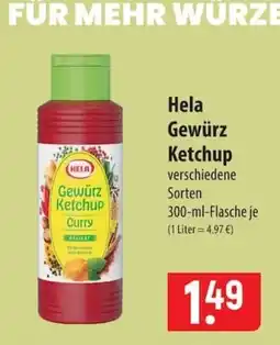 Famila Nord Ost Hela Gewürz Ketchup Angebot