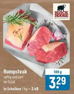 Famila Nord Ost BLOCK HOUSE Rumpsteak Angebot