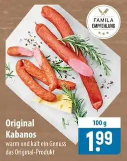 Famila Nord Ost Original Kabanos Angebot