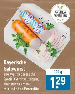 Famila Nord Ost Bayerische Gelbwurst Angebot
