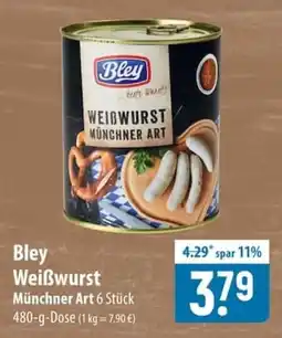 Famila Nord Ost Bley Weißwurst Münchner Art Angebot