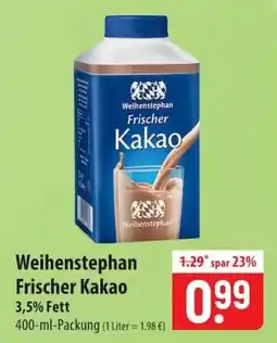 Famila Nord Ost Weihenstephan Frischer Kakao Angebot
