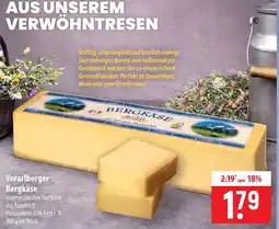 Famila Nord Ost Vorarlberger Bergkäse Angebot