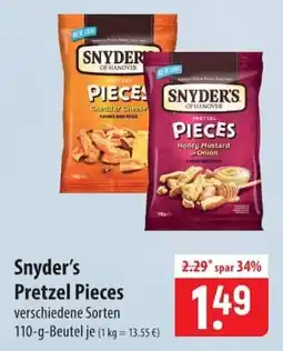 Famila Nord Ost Snyder's Pretzel Pieces Angebot