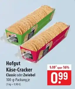 Famila Nord Ost Hofgut Käse-Cracker Classic Angebot