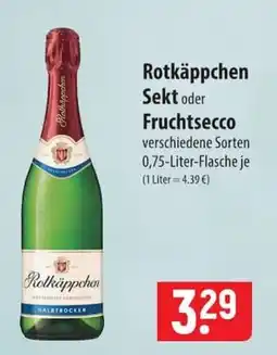 Famila Nord Ost Rotkäppchen Sekt oder Fruchtsecco Angebot