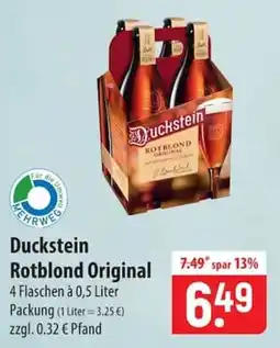 Famila Nord Ost Duckstein Rotblond Original Angebot