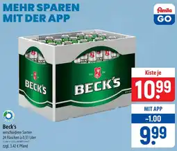 Famila Nord Ost Beck's Angebot
