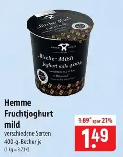 Famila Nord Ost Hemme Fruchtjoghurt mild Angebot