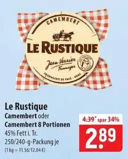 Famila Nord Ost Le Rustique Camembert Angebot