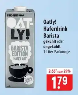 Famila Nord Ost Oatly! Haferdrink Barista Angebot