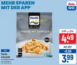 Famila Nord Ost Frosta à la Carte Linguine mit Garnelen Angebot