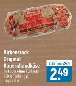 Famila Nord Ost Birkenstock Original Bauernhandkäse Angebot