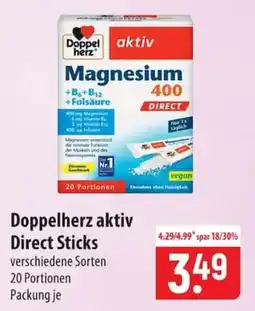 Famila Nord Ost Doppelherz aktiv Direct Sticks Angebot