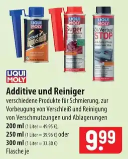 Famila Nord Ost LIQUI MOLY Additive und Reiniger Angebot