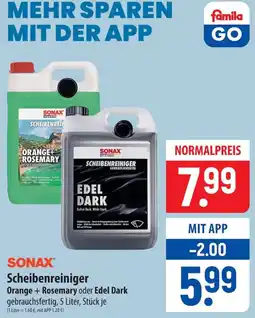 Famila Nord Ost SONAX Scheibenreiniger Angebot