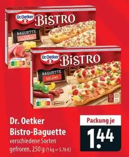 Famila Nord Ost Dr. Oetker Bistro-Baguette Angebot