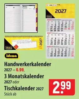 Famila Nord Ost Handwerkerkalender 2027 Angebot