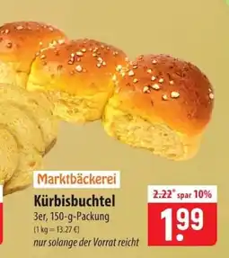 Famila Nord Ost Marktbäckerei Kürbisbuchteln Angebot