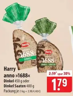 Famila Nord Ost Harry anno »1688« Dinkel Angebot