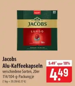 Famila Nord Ost Jacobs Alu-Kaffee kapseln Angebot