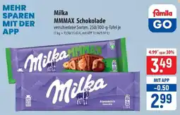 Famila Nord Ost Milka MM MAX Schokolade Angebot