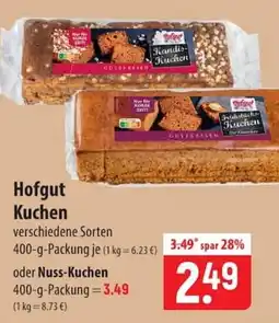 Famila Nord Ost Hofgut Kuchen Angebot