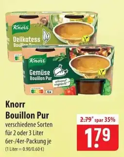 Famila Nord Ost Knorr Bouillon Pur Angebot