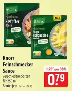 Famila Nord Ost Knorr Feinschmecker Sauce Angebot