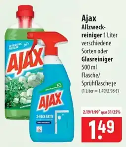 Famila Nord Ost Ajax Allzweckreiniger Angebot