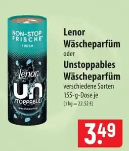 Famila Nord Ost Lenor Wäscheparfüm Angebot