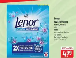 Famila Nord Ost Lenor Waschmittel Angebot