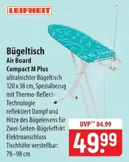Famila Nord Ost LEIFHEIT Bügeltisch Air Board Compact M Plus Angebot