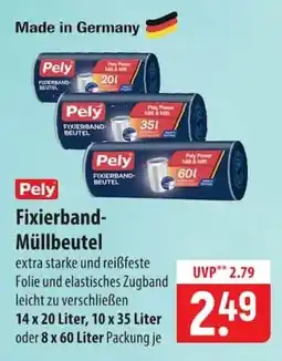 Famila Nord Ost Pely Fixierband-Müllbeutel Angebot