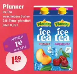 Getränke Hoffmann Pfanner Ice Tea Angebot