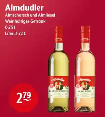 Almdudler Almschorsch und Almliesel