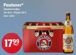 Getränke Hoffmann Paulaner Oktoberfest Bier Angebot
