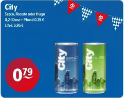 Getränke Hoffmann City Secco oder Hugo Angebot