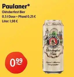 Getränke Hoffmann Paulaner Oktoberfest Bier Angebot