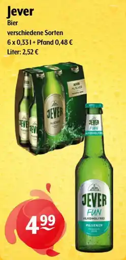 Getränke Hoffmann Jever Bier Angebot