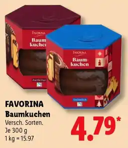 Lidl FAVORINA Baumkuchen Angebot