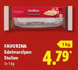 Lidl FAVORINA Edelmarzipan Stollen Angebot