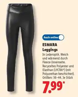 Lidl ESMARA Leggings Angebot