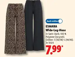 Lidl ESMARA Wide-Leg-Hose Angebot