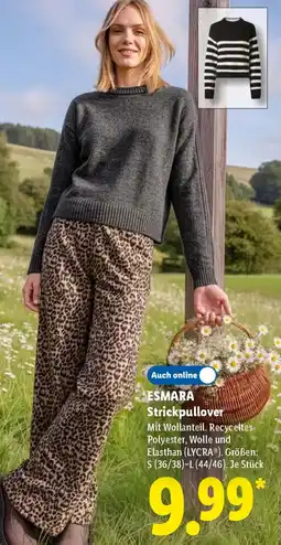 Lidl ESMARA Strickpullover Angebot