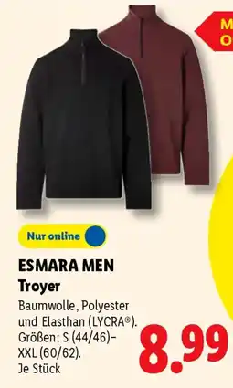 Lidl ESMARA MEN Troyer Angebot